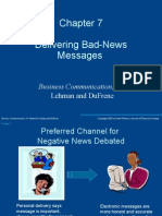 Delivering Bad-News Messages: Business Communication, 14e