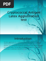 Download Cryptococcal Antigen Latex Agglutination test JOSEPHppt by chocoholic potchi SN28340032 doc pdf