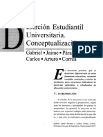 deserción estudiantil universitaria conceptualizacion.   