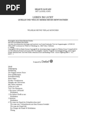 Gawain Shakti Leben Im Licht
