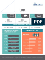 CONCORTV - Estudio sobre consumo radial y televisivo 2015