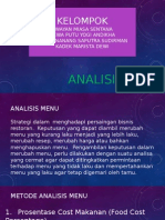 Analisa Menu