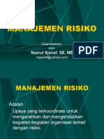 Manajemen Risiko