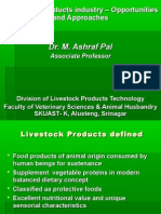 Opportunities in Livestock Products Technology