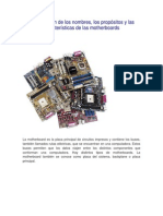 Identificación de Motherboards