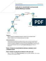 11 3 2 2 Packet Tracer Prueba de La Conectividad Con Traceroute