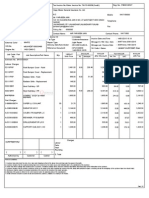 Tax Invoice for Automotive Repairs