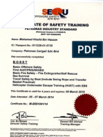 BOSET Certificate
