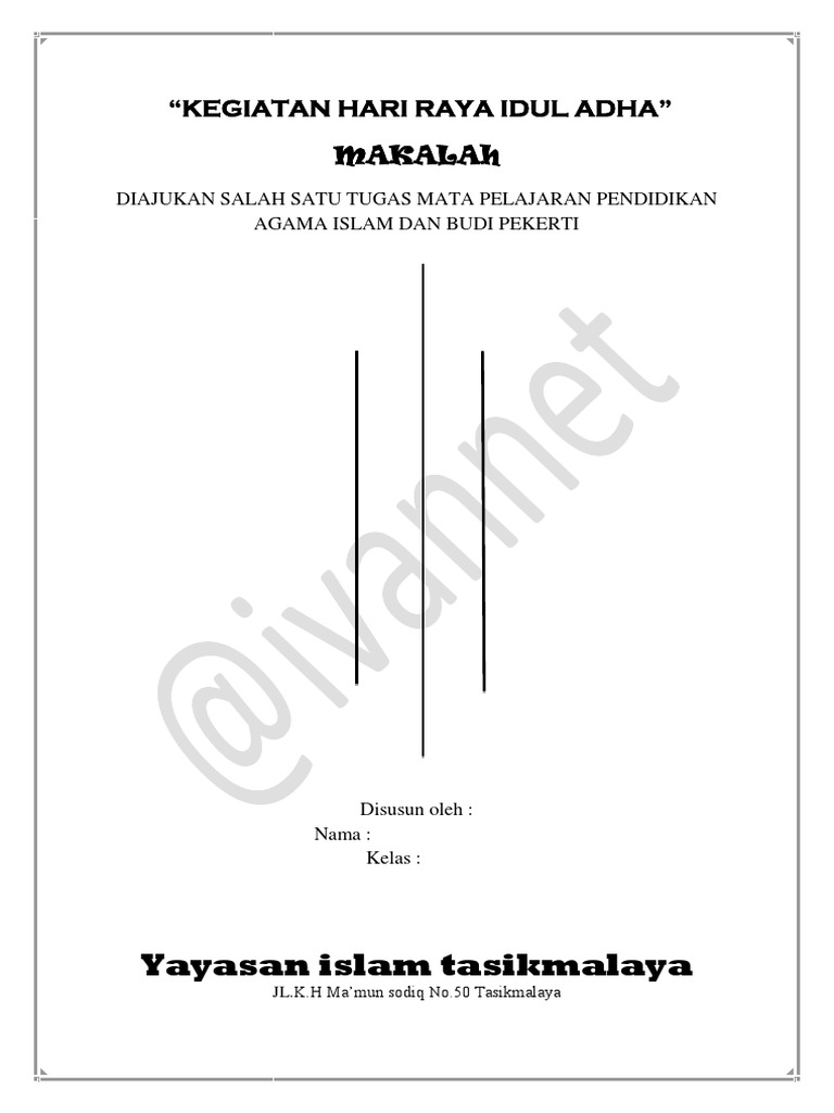 Makalah Qurban