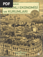 Şevket Pamuk - Osmanlı Ekonomisi Ve Kurumları