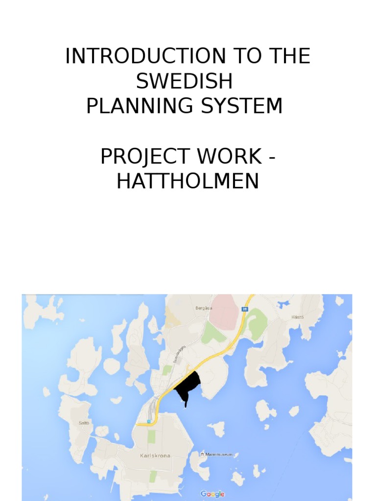 Overview of Swedish Planning System | PDF