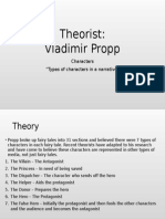 Theorist - Vladimir Propp