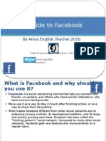 A Guide To Facebook: by Anna - English.Teacher.2010
