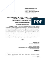 Prof. DR Predrag Kovačević Formiranje Pojma Broja Od 1 Do 10 U Učenju Matematike Na Predškolskom Uzrastu