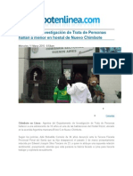 2015-03-11 Agentes de Investimgación de Trata de Personas Hallan A Menor en Hostal de Nuevo Chimbote - Chimbote en