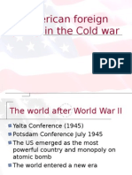 US Foreign Policy in the Cold War1