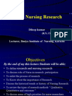 Unit 1: Nursing Research