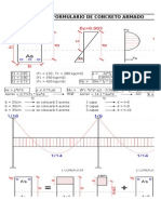 Formulario de Concreto Armado Vigas Simple y Doble