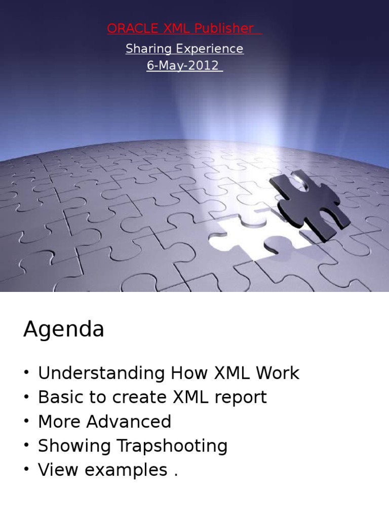 Oracle BI XML Publisher