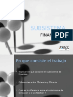 SubSistema Financiero
