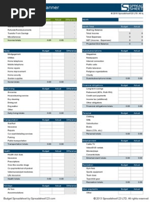 personal-monthly-budget  1 