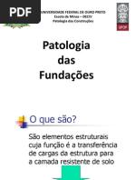 Aula sobre  Fundação