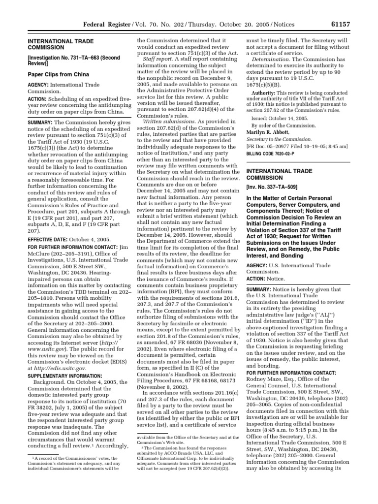 Notice: Import Investigations: Heavy Forged Hand Tools From— Personal ...