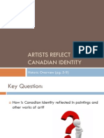 artists reflect canadian identity