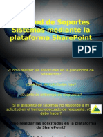 Solicitud de Soportes Sistemas Mediante La Plataforma SharePoint
