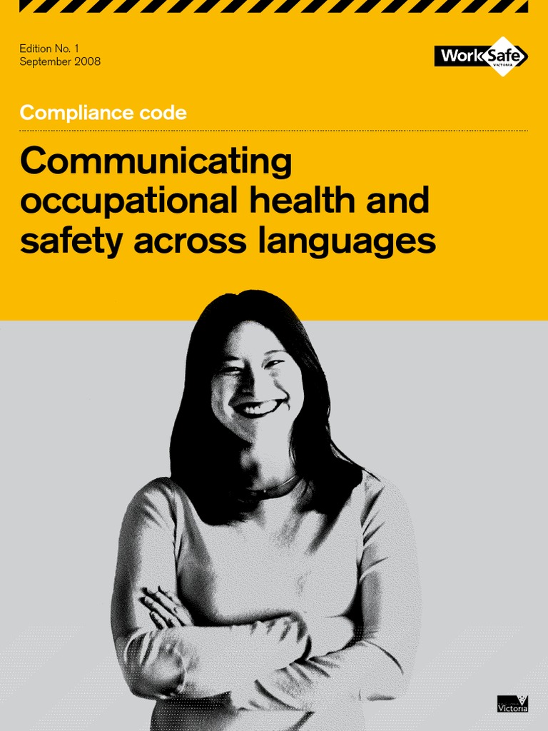Communicating Across Languages CC PDF Occupational Safety And