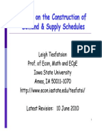 Demand and Supply Example