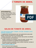 Salsa de Tomate de Arbol Diapos