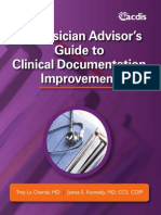 Sician Advisor's Guide To Clinical Documentation Improvem: Phy Ent