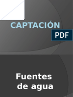 CAPTACIÓN de Agua