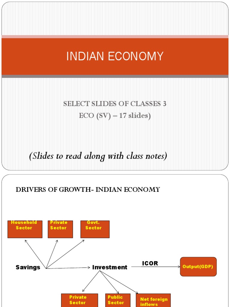 Overview of Indian Economy Growth Factors | PDF | Economic Growth ...