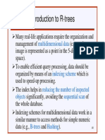 Introduction to R-trees Indexing