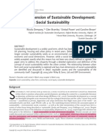 The Social Dimension of Sustainable Development- Defining Urban Social Sustainability-marked Up