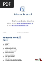 Aula de Microsoft Word - Danilo Giacobo