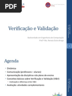 Verificação e Validação de Software