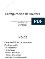Configuracion de Routers