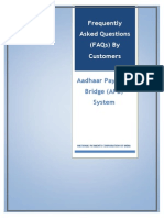 FAQs On APBS For Customers24914