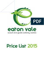 Price List 2015