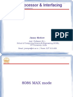 Microprocessor & Interfacing: (8086 Family Microprocessors)