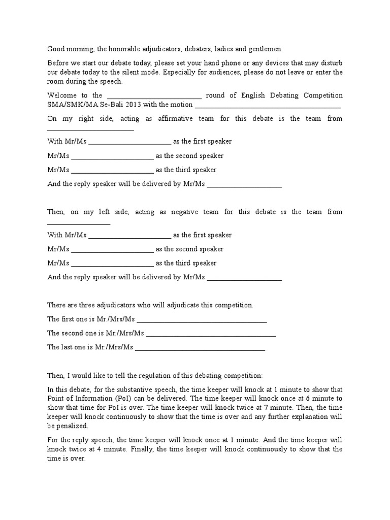 third speaker negative debate speech example