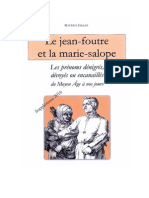 Le Jean-Foutre Et La Marie-Salope, Supplément 2016