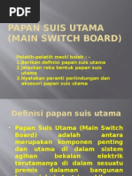 Download PAPAN SUIS UTAMA main switch boardpptx by Nizam Along SN283524790 doc pdf