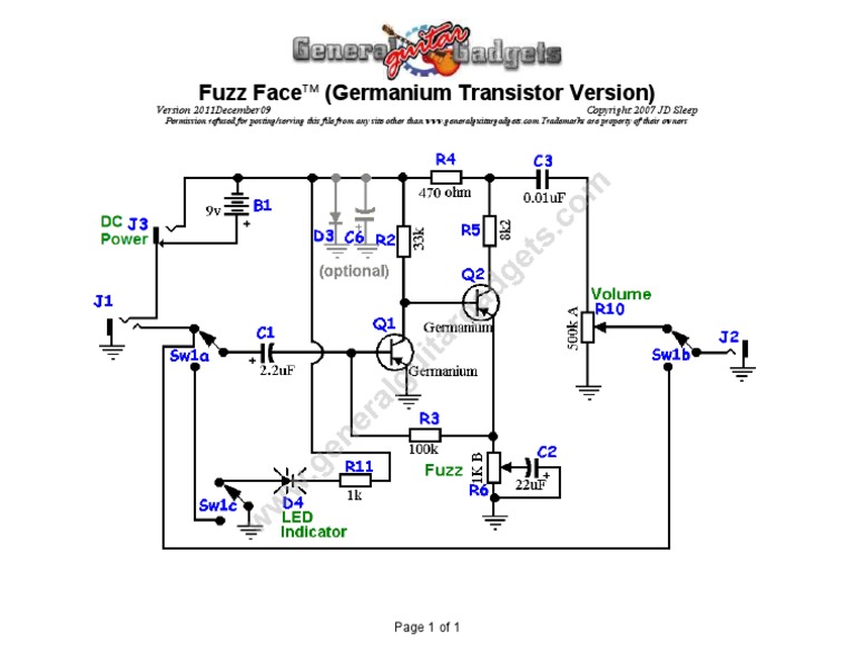 Fuzz Face Germanium Transistor Guide | PDF