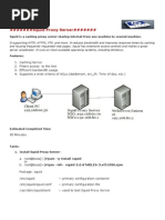 Squid Proxy Server for SBM