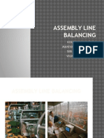 Assembly Line Balancing