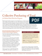 Collective Purchasing of Food For Federal School Nutrition Programs